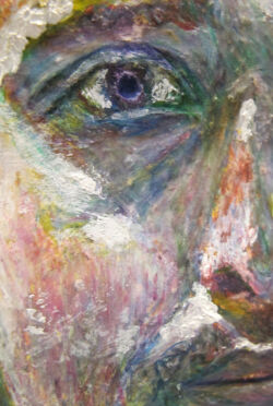 Auto-portrait (détail) 2016 auto portrait hahatelier bevernage taverne gutenberg